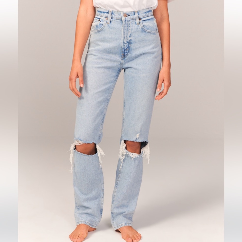 Abercrombie High Rise 90s Straight